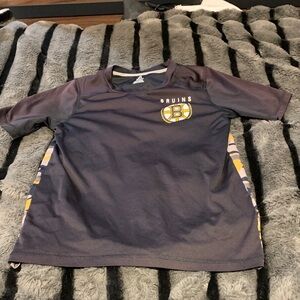 #611 “NHL” Kids Bruins brown T-Shirt